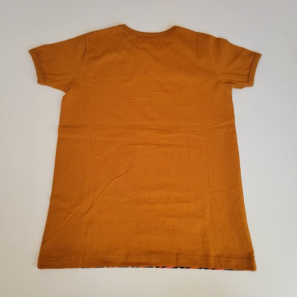 Madcap England MCM Mod 60s 70s Geo Pattern Short Sleeve T Shirt Size XS NWOT - Picture 2 of 7